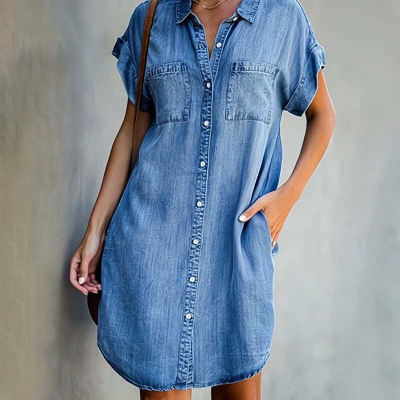 Abito Camicia Beau con Bottoni