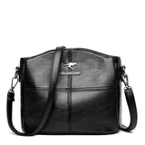Elegante Borsa Tote e Crossbody in Pelle Ricamata per Donne