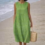 Sara | Vestito midi stampato