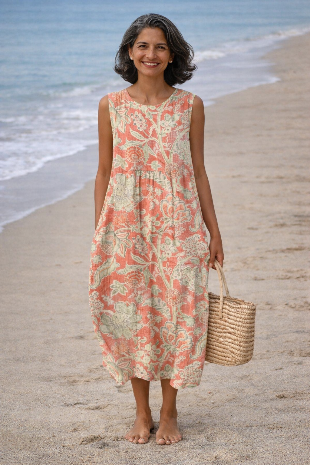 Belén | Vestito Midi Floreale