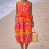 Flora | Vestito Midi Crepuscolo