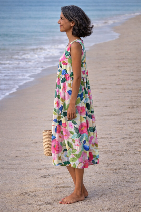 Ava | Vestito Midi Floreale
