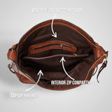 Sofà | Borsa Hobo di Lusso in Pelle Anti-Furto