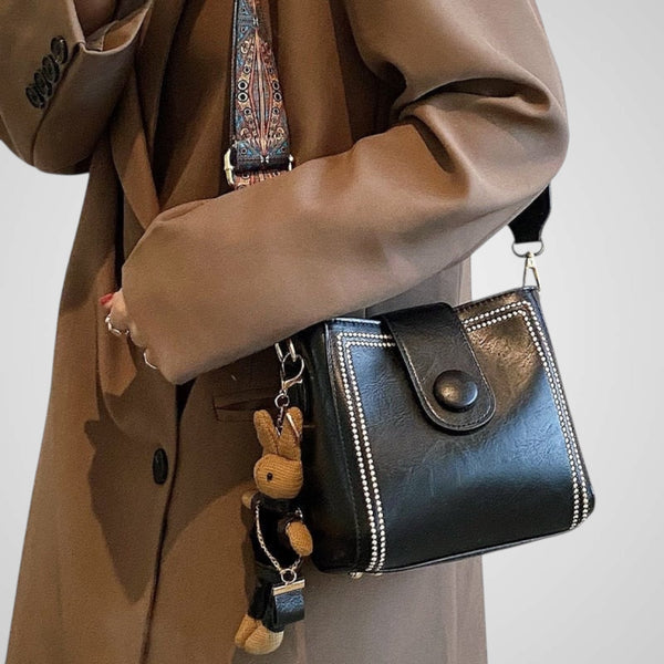 Urò | Borsa Retro con Tracolla Regolabile Larga