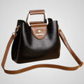 Anna | Borsa in Pelle Bi-Colore Elegante