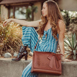Zaino da donna Stilinga con un aspetto elegante e distintivo