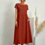 Gabrielle™ — Abito midi fluido eleganza senza tempo