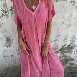 Violette™ | Abito Largo con Collo a V