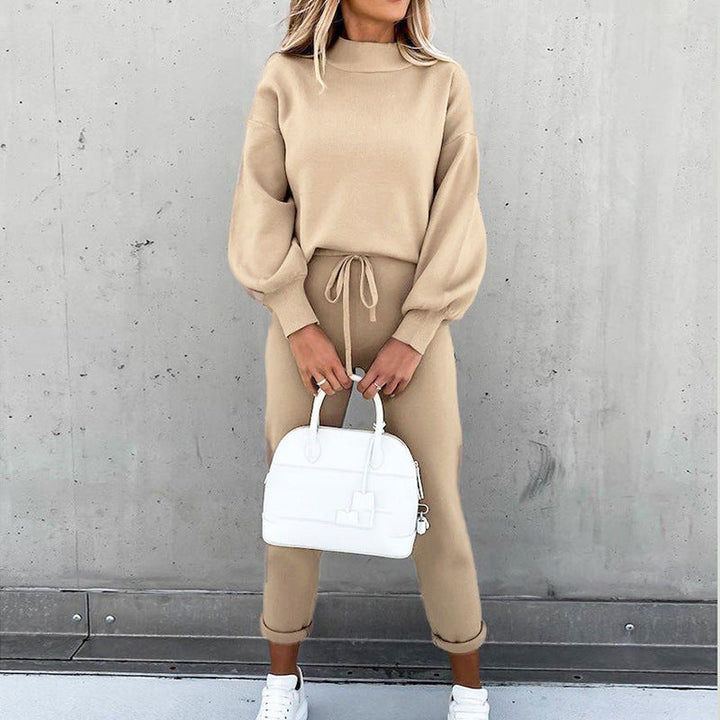 Kahlia | Two-piece knit outfit