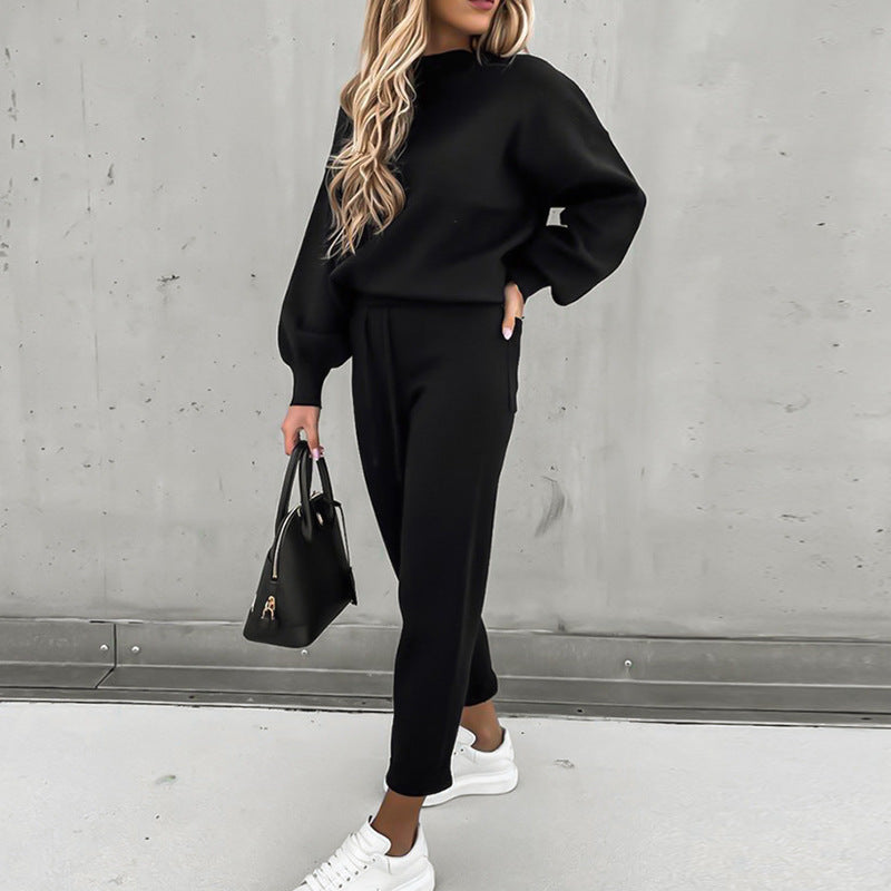 Kahlia | Two-piece knit outfit