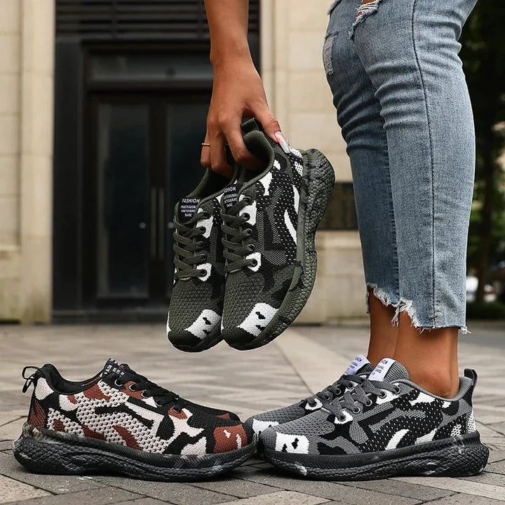 Kaia Trail Camo Sneakers