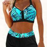 Janette - Bikini a vita alta a righe
