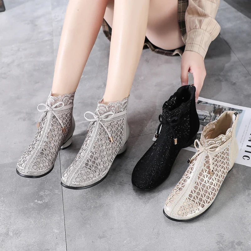 Valencia Lace Boots