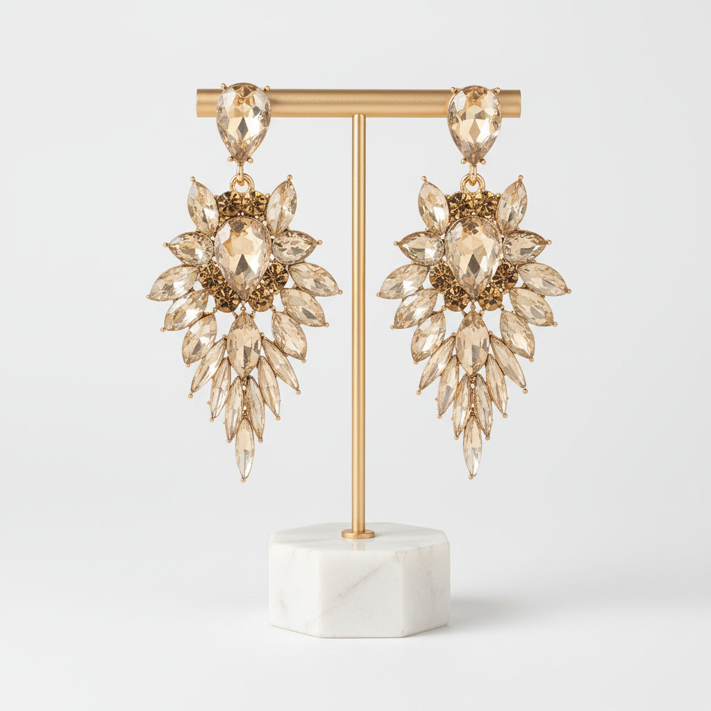 LUXIRA CRYSTAL EARRINGS