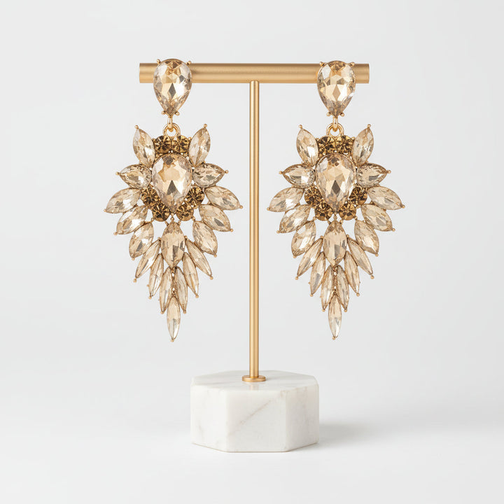 LUXIRA CRYSTAL EARRINGS