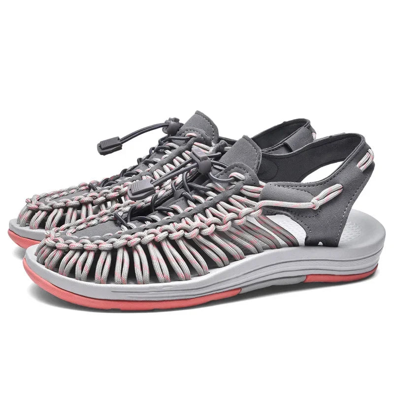 Sandali Outdoor WalkFree™ Unisex - Flessibili, Traspiranti e Ultra Confortevoli Grigio
