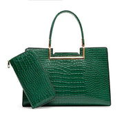Verde con portafoglio