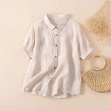 Pamela™ | Camicia Casual con Bottoni