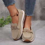 Emma Mocassini Comfort Chic Fibbia Diamante