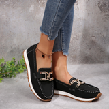 Emma Mocassini Comfort Chic Fibbia Diamante