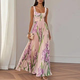 Oriah | Abito Maxi A-Line Floreale