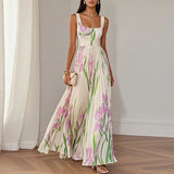 Oriah | Abito Maxi A-Line Floreale