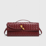 Melanie Clutch con Dettaglio Oro a Nastro