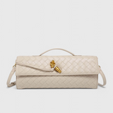 Melanie Clutch con Dettaglio Oro a Nastro