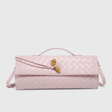 Melanie Clutch con Dettaglio Oro a Nastro