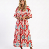 Stefanie | Vestito Midi Paisley