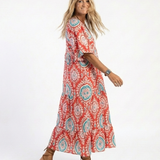 Stefanie | Vestito Midi Paisley
