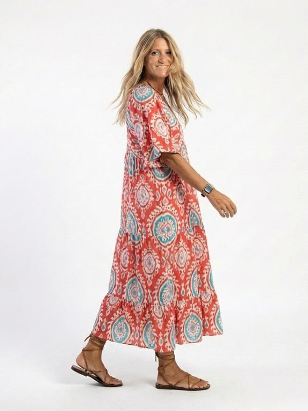 Stefanie | Vestito Midi Paisley