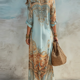 Vestito Lorna - Camicia Maxi Mediterranea