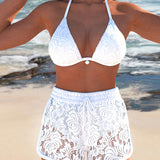 Bloom | Elegante Set Bikinis in Pizzo