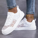 Pizzo Scarpe Floreali Comfort Traspiranti