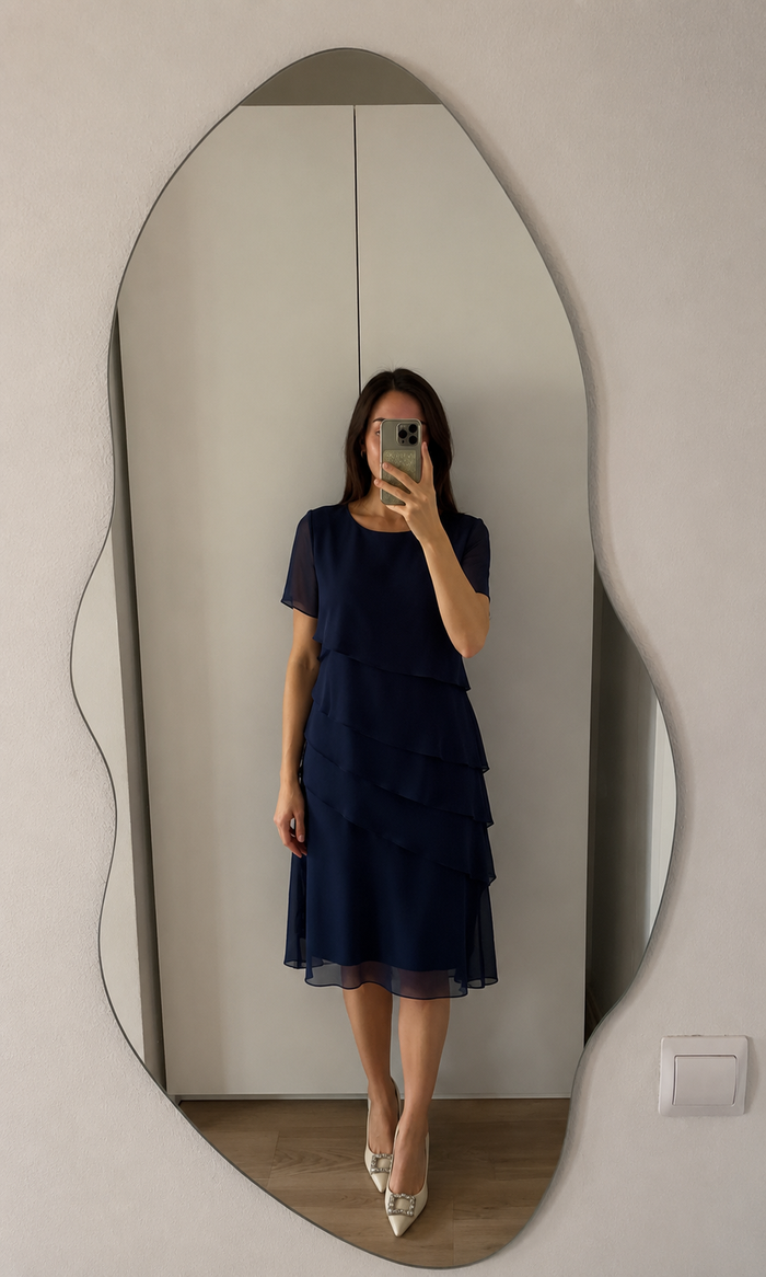 Luisa | Abito midi aderente
