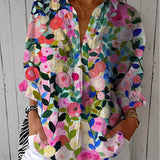 Frida | Blusa in Tela Bloom