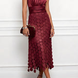 Abito midi Céline elegante da cerimonia