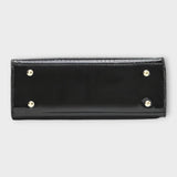 Erain - Borsa lucida in pelle di coccodrillo
