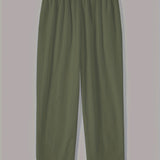 Wren – Pantaloni Cropped Relax con Dettagli a Contrasto