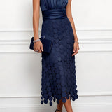 Abito midi Céline elegante da cerimonia