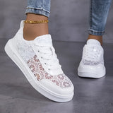 Pizzo Scarpe Floreali Comfort Traspiranti
