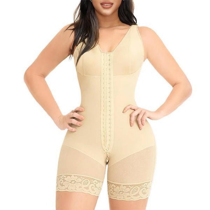 Fajas Colombianas Shapewear For Women - Tummy Control Post Surgery - Full Body Shaper - Butt Lifter With Zipper