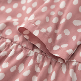 Esther - Abito Midi Elegante A Pois Che Snellisce IL Ventre