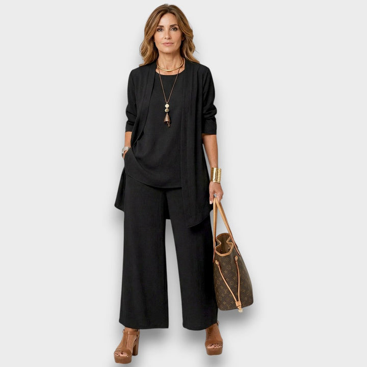 Carmina | Cardigan top and pants set