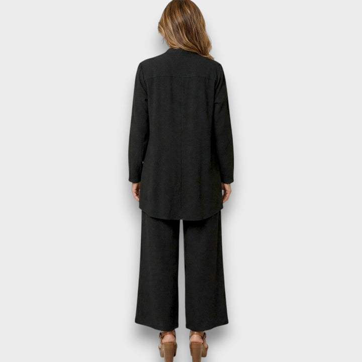 Carmina | Cardigan top and pants set
