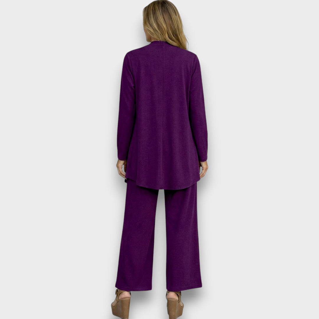 Carmina | Cardigan top and pants set