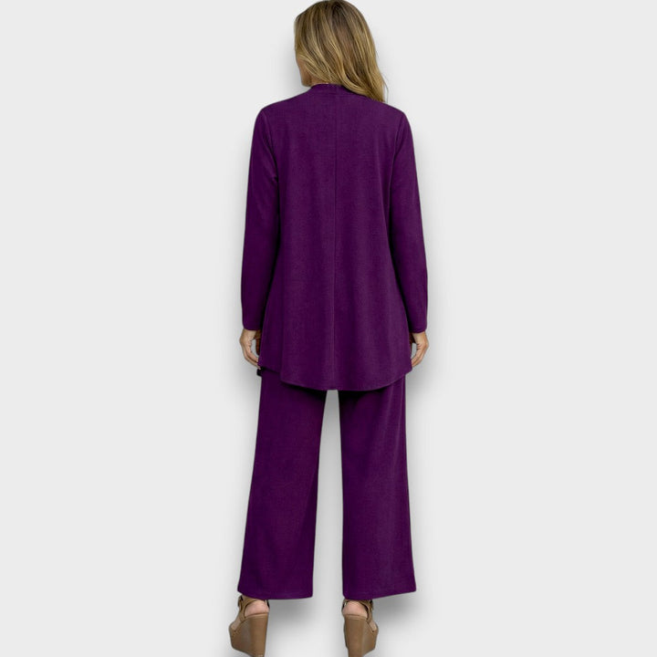 Carmina | Cardigan top and pants set