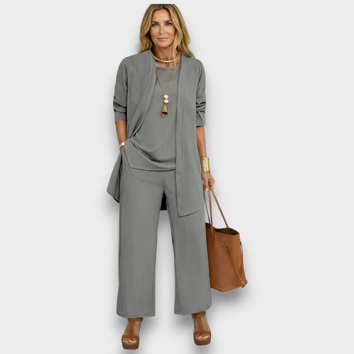 Carmina | Cardigan top and pants set