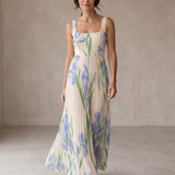 Oriah | Abito Maxi A-Line Floreale